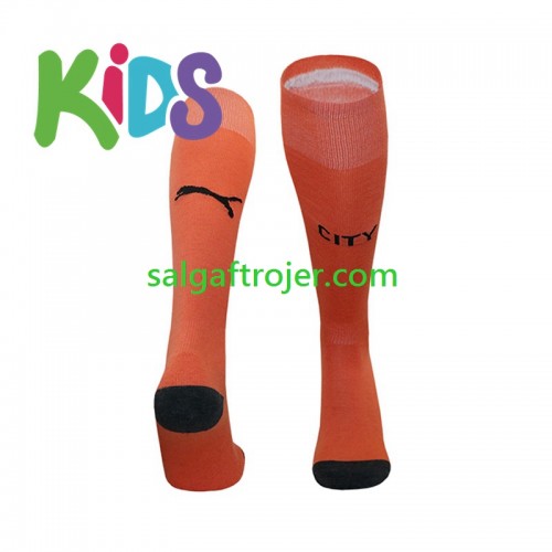 Manchester City Målmand Børn Udebane Strømper 2024/25 Manchester City Målmand Børn Udebane Strømper 2024/25